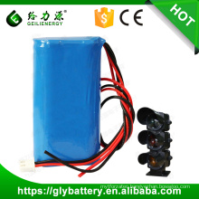 Rechargeable 7.4V 2500mah 18650 lithium battery For Traffic Light